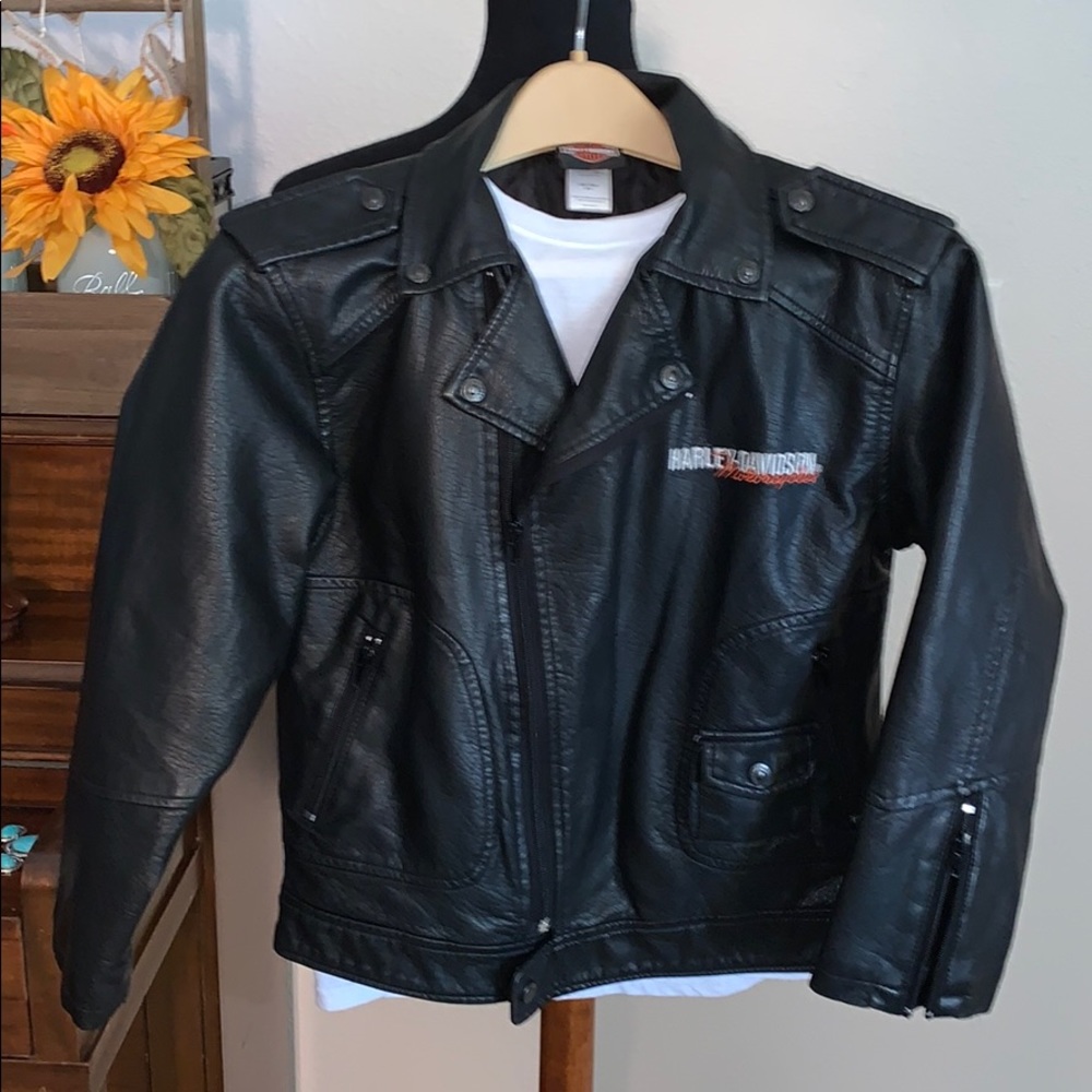 Boys HD classic motorcycle jacket